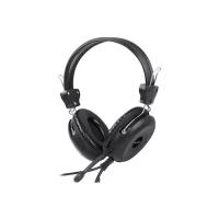 Проводные наушники A4Tech HS-30, black