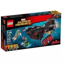 Конструктор LEGO Marvel Super Heroes 76048 Подводная атака Железного черепа