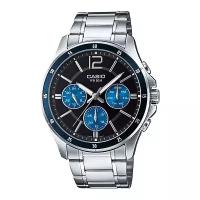 Наручные часы CASIO Collection MTP-1374D-2A, синий, черный