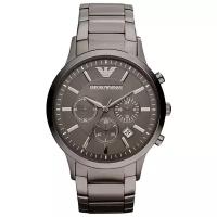 Наручные часы EMPORIO ARMANI Renato, серый, коричневый