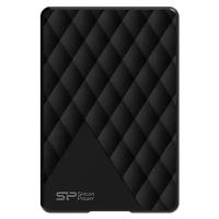 Внешний жесткий диск 2.5 USB3.0 2 Tb Silicon Power Diamond D06 SP020TBPHDD06S3K черный