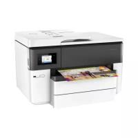 МФУ струйное HP OfficeJet Pro 7740, цветн., A3, белый/черный