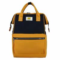 Сумка-рюкзак/ Школьный рюкзак/ Женский рюкзак, цвет черно-желтый