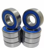 Набор подшипников для опорных роликов откатных ворот 6204-2RS (180204) 8 шт. NTL Bearing