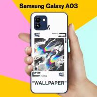 Силиконовый чехол на Samsung Galaxy A03 Набор 11 / для Самсунг Галакси А03