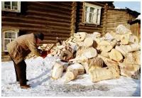 Березовые дрова Зимние 25кг мешок максимальная посылка