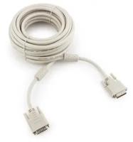 Кабель DVI-D dual link Cablexpert CC-DVI2-10M 25M/25M 10м экран феррит. кольца