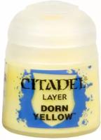 Краска акриловая Citadel Layer Dorn Yellow - 12мл