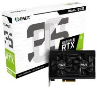 Видеокарта Palit PCI-E 4.0 PA-RTX3050 DUAL NVIDIA GeForce RTX 3050 8192Mb 128 GDDR6 1552/14000 HDMIx1 DPx3 HDCP Ret