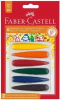 Мелки детские Faber Castell Мелки для дошкольного возраста, набор 6 цветов