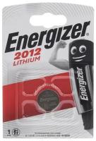 Дисковая батарейка Energizer CR2012 Lithium 3V BL1, 1шт