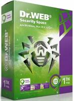 Антивирус Dr.Web Security Space (1 ПК на 1 год)