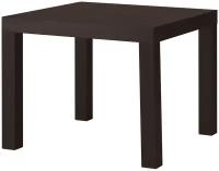 Придиванный столик, цвет черно-коричневый лакк