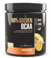 BCAA Maxler 100% Golden, апельсин, 210 гр