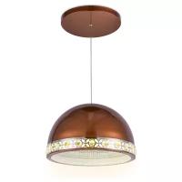 Светильник светодиодный Ambrella light FA9497 CF/CH, 36 Вт, кол-во ламп: 1 шт., цвет: коричневый