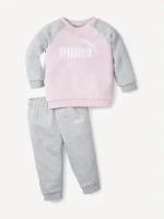 Комплект одежды PUMA Minicats Essentials Raglan Babies' Jogger Set, размер 12-18M (86), Chalk Pink