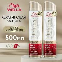 Wella Лак для волос профессиональный суперсильной фиксации 2 шт