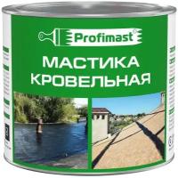 Мастика битумная Profimast, кровельная, черная, 1,8 кг