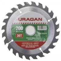 Пильный диск URAGAN Optimal Cut 36801-200-30-36 200х30 мм