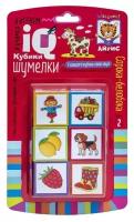 Умные кубики «Шумелки «Логопедические кубики. Сорока-белобока», 6 штук