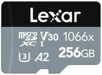 Карта памяти LEXAR Silver 1066x Micro SD класс 10 UHS-1 U3 V30 A2 256 ГБ