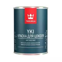 Tikkurila Yki Sokkelimaali, для цоколя матовая белый 0.9 л 1.13 кг