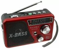 Радиоприемник WAXIBA XB-521URT аккумулятор 18650, фонарь, FM 88-108MHz, USB, SD (РП-521)