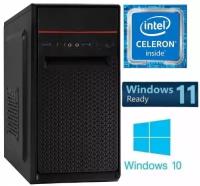 Компьютер для дома и офиса/Системный блок Intel Celeron G5925 (16 ГБ / Intel UHD Graphics 610 / 480 ГБ / Без DVD-RW / 2 ТБ / Без Wi-Fi / ОС не установлена)