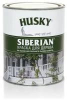 Краска для дерева HUSKY SIBERIAN белая (0,9л) База А