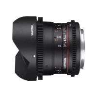 Объектив Samyang 12mm T3.1 ED AS NCS VDSLR Fish-eye Nikon F