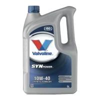 VALVOLINE 872259 VALVOLINE SYNPOWER 10W40 4 X 5 L SW