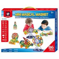 Конструктор Xinbida Mini Magical Magnet 8086, 86 дет