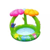 Детский бассейн Intex Jungle Flower Baby 57419, 102х20 см