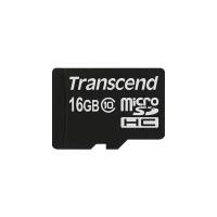 Карта памяти Transcend microSDHC 16 ГБ Class 10, V10, A1, UHS-I U1, 1 шт., черный