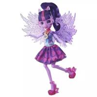 Кукла My Little Pony Equestria Girls Легенда Вечнозеленого леса Crystal Wings Твайлайт Спаркл, 22 см, B7535