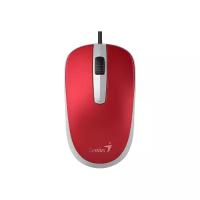 Мышь Genius Mouse DX-120 (Cable, Optical, 1000 DPI, 3bts, USB) Red