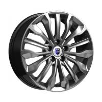 Диск литой R17 6.5J 5X108/63.35 ET50 КИК атакама (КС756) дарк платинум КИК 71632