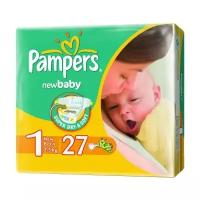 Pampers подгузники New Baby 1 (2-5 кг)