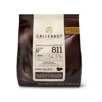 Бельгийский темный шоколад №811 54,5% Callebaut 0,4 кг