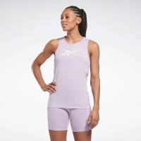 Майка/Reebok/HT2399/TE GRAPHIC TANK - VECTOR/фиолетовый/XS