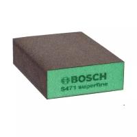 Губка для шлифовки дерева и металла с губкой BOSCH Best for Flats & Edges S471 Super fine, 97x69 мм