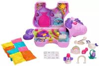 Polly Pocket Unicorn Party Playset Игровой набор мини сумка игровой домик Единорог Ролли Покет с мини-куклой