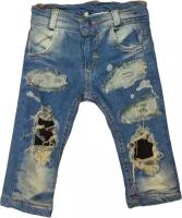 Утепленные джинсовые брюки для девочки/мальчика. Турция. LILITOP