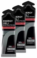 Энергетический гель для бега GEL4U + Electrolyte 300мг (Соленый Арбуз) 3х60мл / С Электролитами / Углеводный, изотонический, спортивный