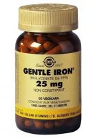 Легкодоступное железо Джентл Айрон (Solgar Gentle Iron), 90 капсул