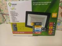 Прожектор светодиодный Foton Lighting FL-LED Light-PAD Grey 50W 2700К, 50 Вт, свет: теплый белый