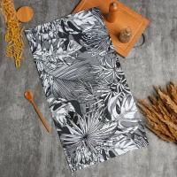 Полотенце Этель Palm leaves 40х73 см, 100% хл, саржа 190 г/м2