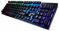 Клавиатура XPG INFAREX K10 механическая, игровая, проводная, USB, подсветка RGB, цвет: черный