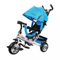 Трехколесный велосипед Moby Kids Comfort 10x8 EVA, голубой