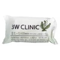 Очищающее мыло для лица и тела на основе бурой водоросли 3W Clinic Dirt Soap Kelp